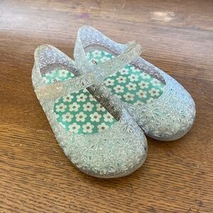 Toddler Marry Jane Jellies Clear size 6